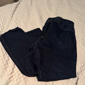 J. Crew Men's Navy Straight Jeans